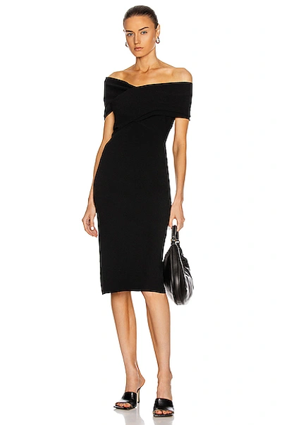 Shop Altuzarra Peggy Dress In Black