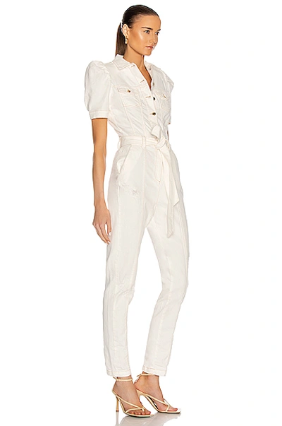 Shop Retroféte Tori Jumpsuit In Vintage White