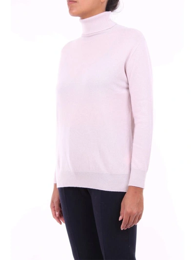 Shop Peserico Women's Pink Cashmere Sweater