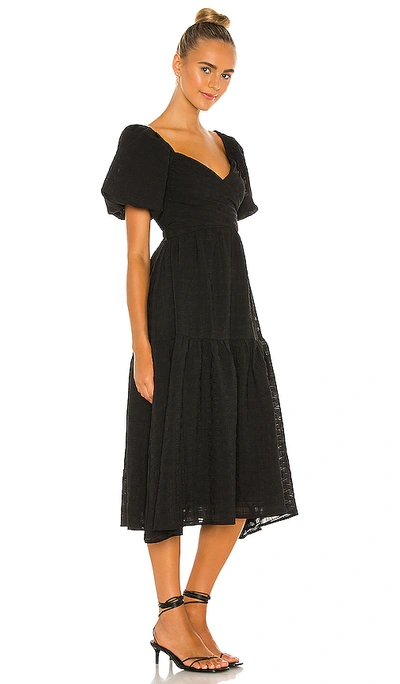 Shop Astr Sonnet Dress In Black