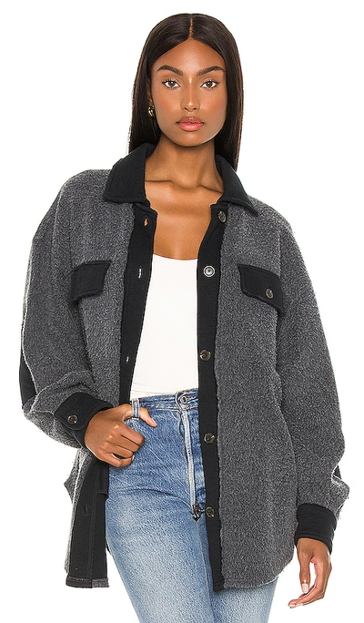 Shop Free People X We The Free Ruby Jacket In Washed Black