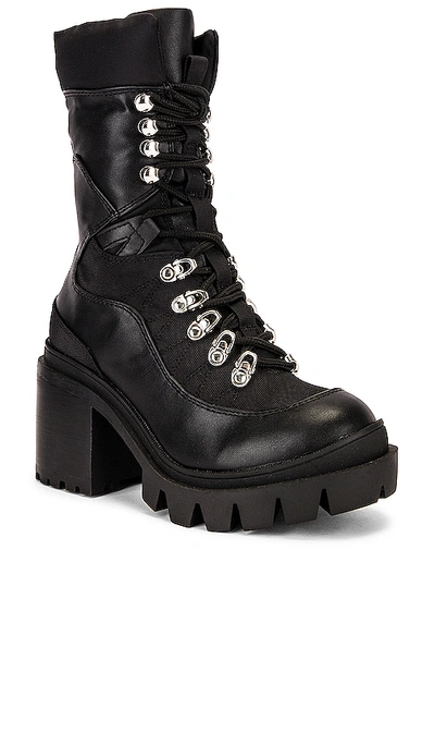Shop Jeffrey Campbell Maniac Lace Up Boot In Black