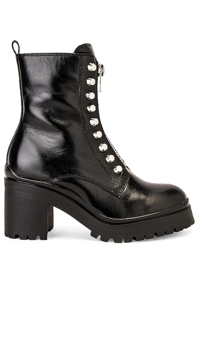 Shop Jeffrey Campbell Tonette-hi Lace Up Boot In Black