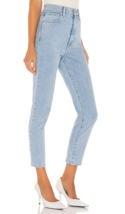 Slvrlake Beatnik High-rise Slim Ankle Jeans In Cali Skies