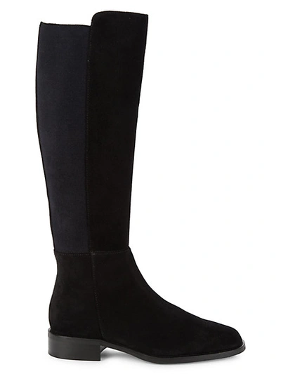 Shop Aquatalia Women's Naleigh Knee-high Boots In Black
