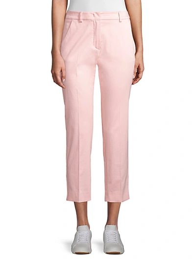 Shop Max Mara Acacia Crop Trousers In Pink