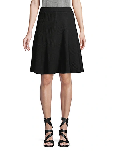 Shop Walter Baker Ariana A-line Skirt In Black Sparkle