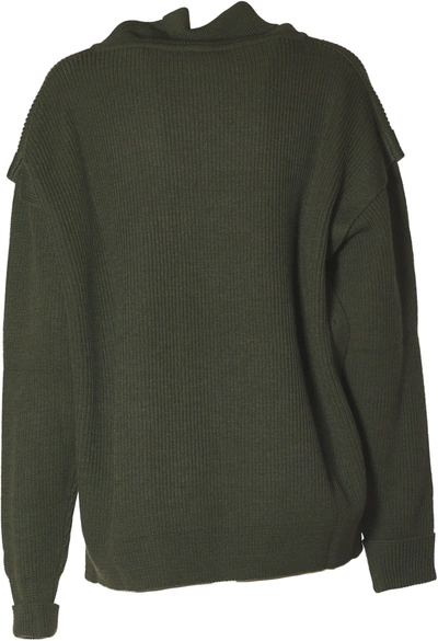 Shop Barena Venezia Sweater Emy In Verde