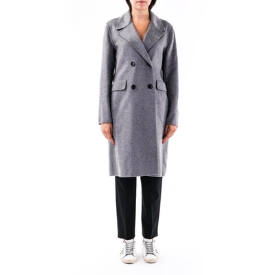 Shop Kaos Coat In Grey