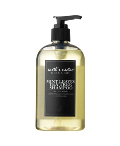 Shop Earth's Nectar Mint Leaves Shampoo, 8 oz In Medium Yel