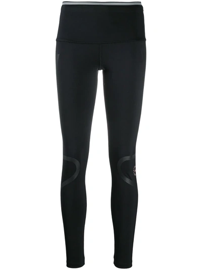 Shop Adidas By Stella Mccartney Truepace Performance Leggings In Black