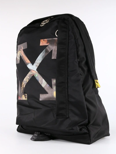 Shop Off-white Arrow Backpack Black