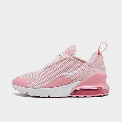 Shop Nike Girls' Little Kids' Air Max 270 Casual Shoes In Pink