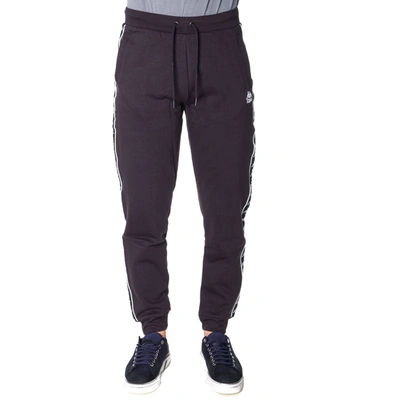 Shop Kappa Men's Black Cotton Joggers