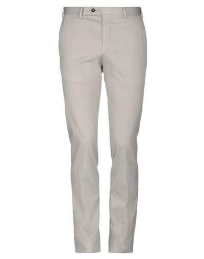 Shop Drumohr Pants In Light Grey