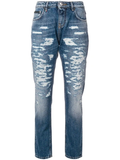 Shop Philipp Plein Kylie Jeans In Blue