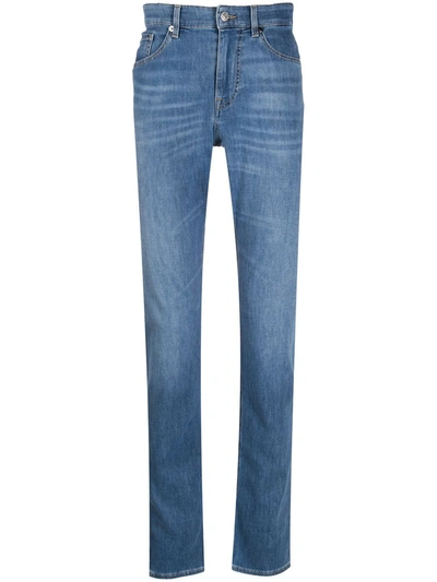 Shop Hugo Boss Delaware Slim-fit Jeans In Blue