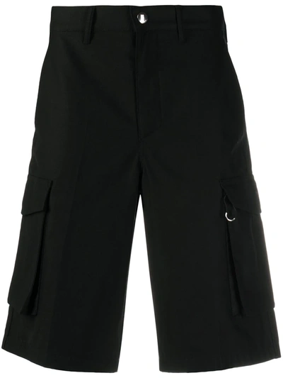 Shop Givenchy Oversized Pocket-style Cargo Shorts In Black