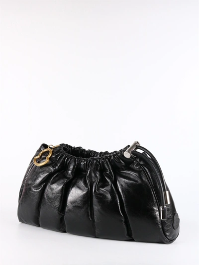 Shop Moncler Seashell Bag Black