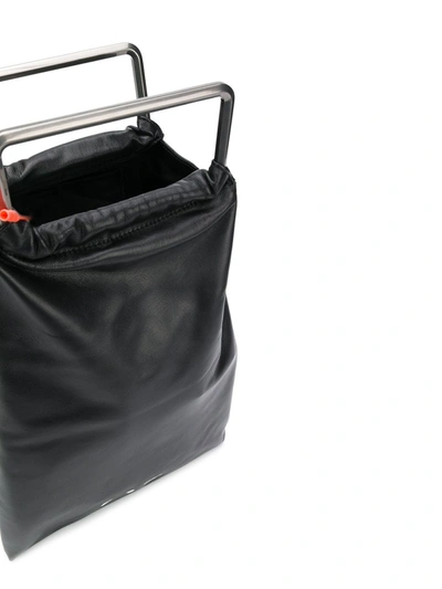 Shop Off-white Allen Leather Bag Black