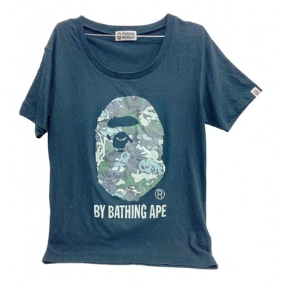 Pre-owned A Bathing Ape Black Polyester Top