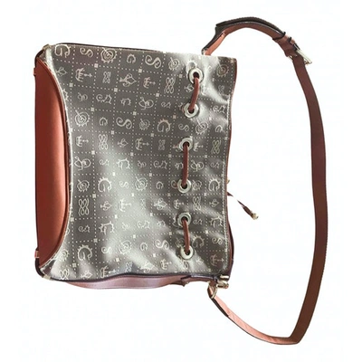 Pre-owned Lancel Daligramme Camel Leather Handbag