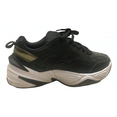 Pre-owned Nike M2k Tekno Black Cloth Trainers