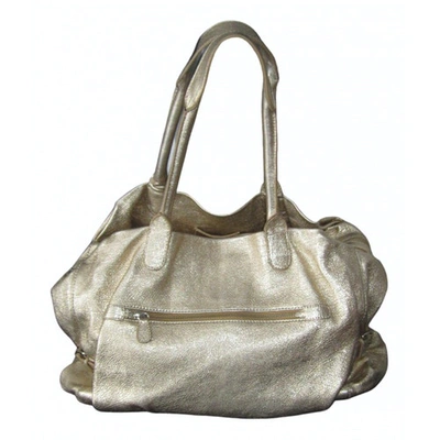 Pre-owned Vanessa Bruno Gold Leather Handbag