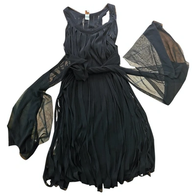 Pre-owned Jean Paul Gaultier Black Dress