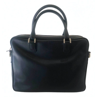 Pre-owned Furla Black Leather Bag