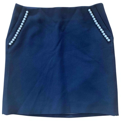 Pre-owned Claudie Pierlot Fall Winter 2019 Blue Skirt