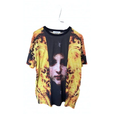 Pre-owned Givenchy Yellow Cotton T-shirt