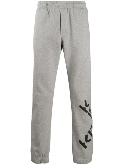 Shop Kenzo Sport Track Pants In Grey