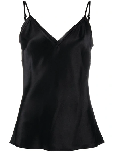 Shop Frame V-neck Camisole Top In Black