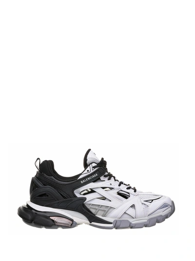 Shop Balenciaga Track Sneakers In Black White