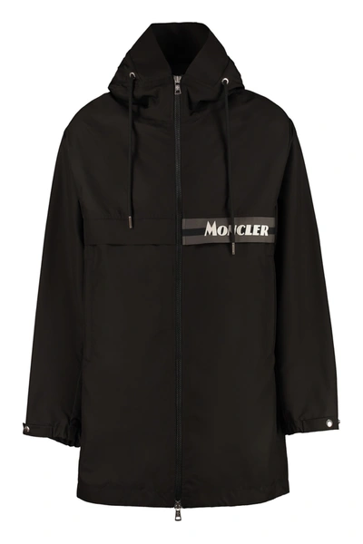 Shop Moncler Ildut Techno Fabric Jacket In Black
