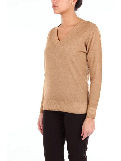 Shop Altea Women's Beige Wool Sweater