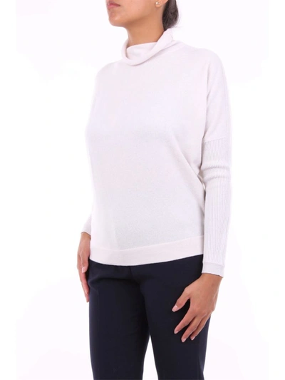 Shop Peserico Women's White Wool Jumper