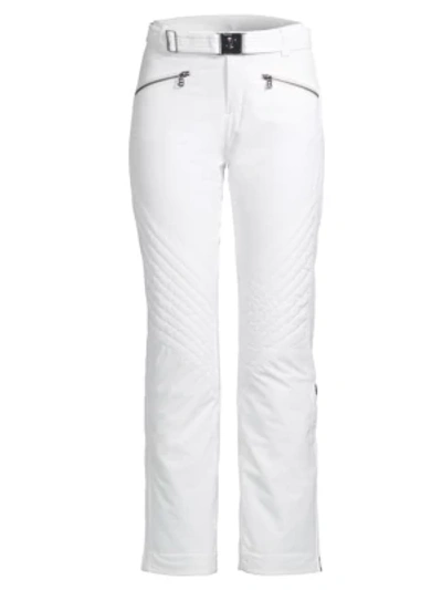 Shop Bogner Fraenzi Padded Ski Pants In Off White