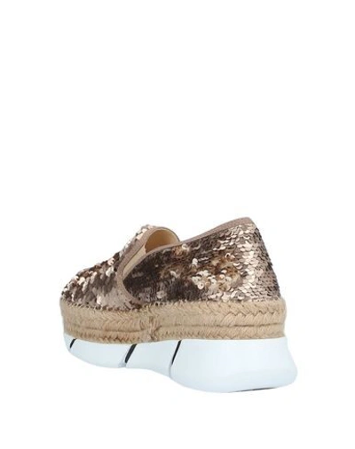 Shop Elena Iachi Sneakers In Bronze