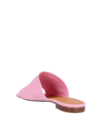 Shop Clergerie Woman Sandals Pink Size 6 Lambskin