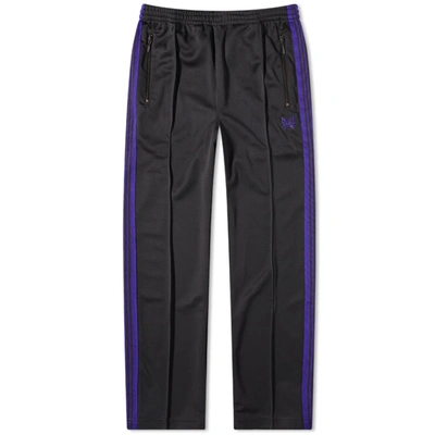 Shop Needles Poly Smooth Narrow Track Pant In Grey