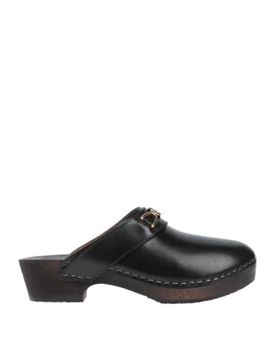 Shop Celine Mules And Clogs In Black