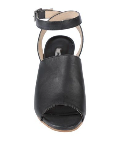 Shop Manas Sandals In Black