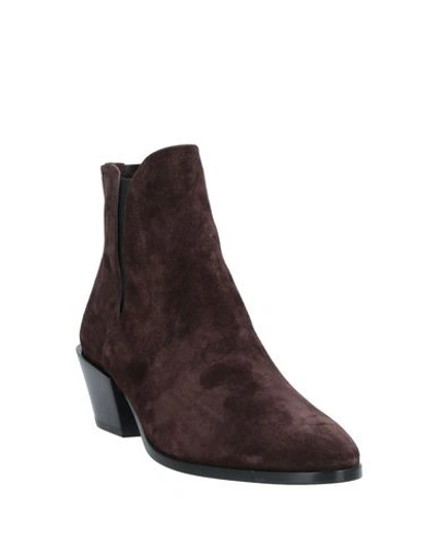 Tod's Ankle Boots In Brown