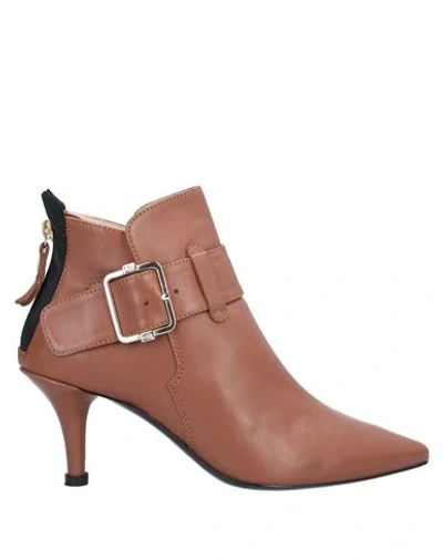 Shop Agl Attilio Giusti Leombruni Agl Woman Ankle Boots Brown Size 7 Soft Leather