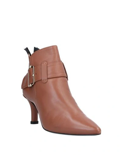 Shop Agl Attilio Giusti Leombruni Agl Woman Ankle Boots Brown Size 7 Soft Leather