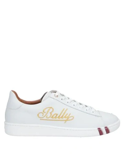 Shop Bally Sneakers In White