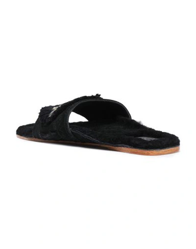 Shop Figue Sandals In Black