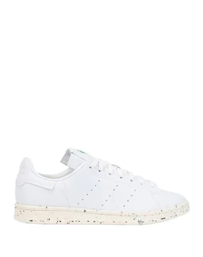 Shop Adidas Originals Stan Smith Woman Sneakers White Size 5.5 Textile Fibers